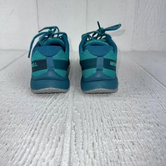 Merrell Trail Running Shoes Womens 9.5 Teal Vibram FlexConnect Hiking Camping - Picture 5 of 12